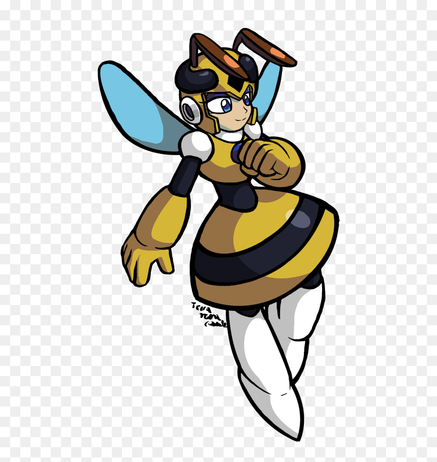 Megaman 9 Honey Woman, HD Png Download - mega man png
