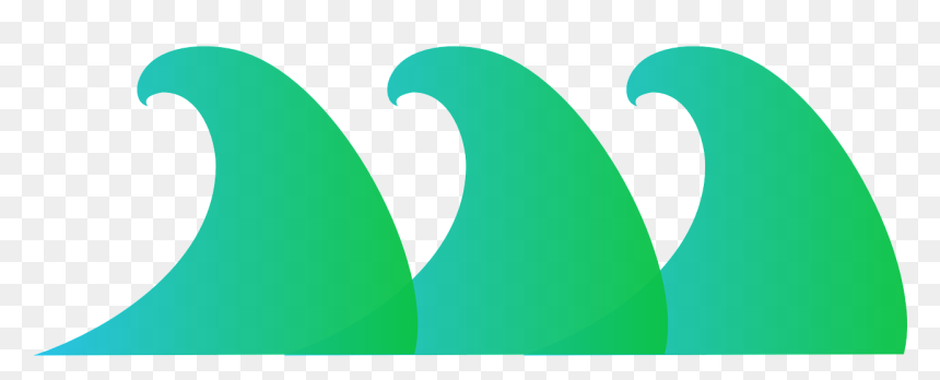 Desenho Prancha De Surf Png, Transparent Png - ocean waves png