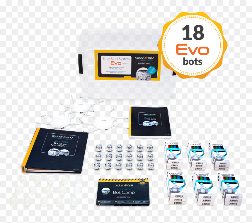 Ozobot Evo Classroom Kit, HD Png Download - hit marker png