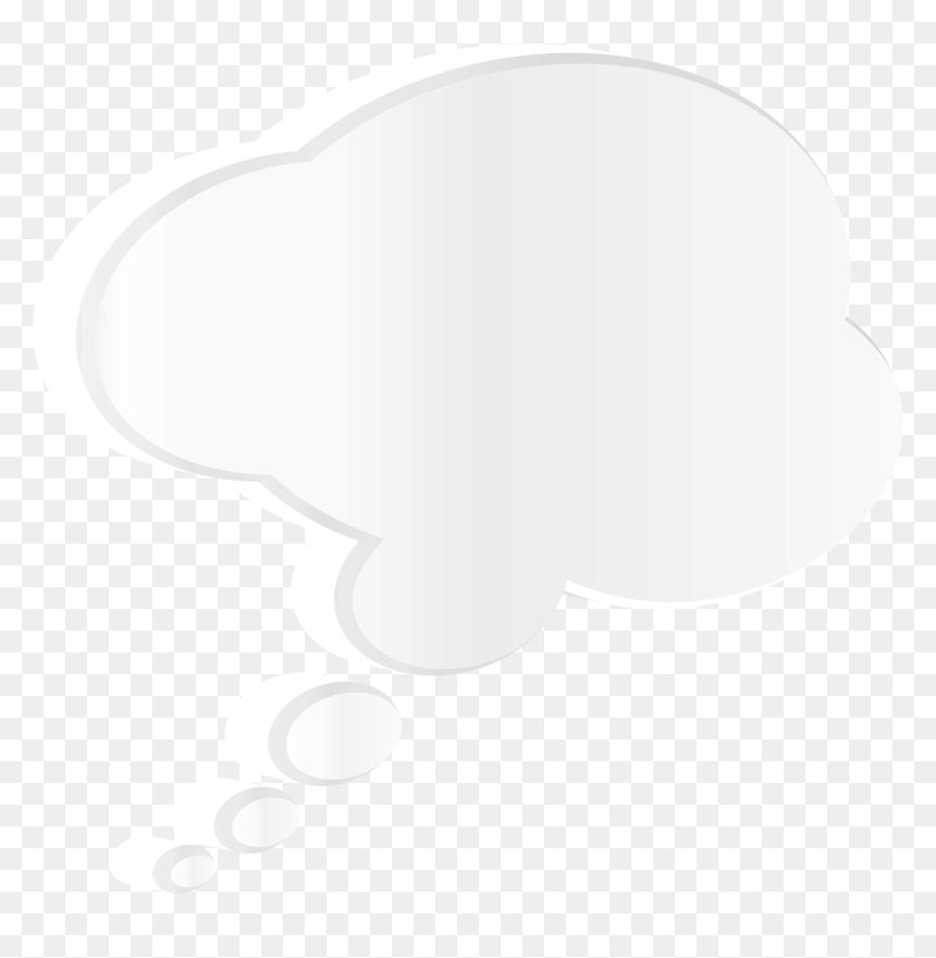 Thinking Bubble Png, Transparent Png - thinking bubble png