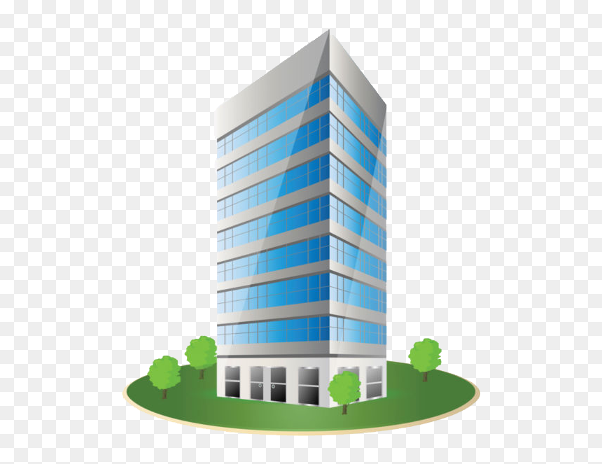 Businesses Buildings Clipart, HD Png Download - skyscraper png