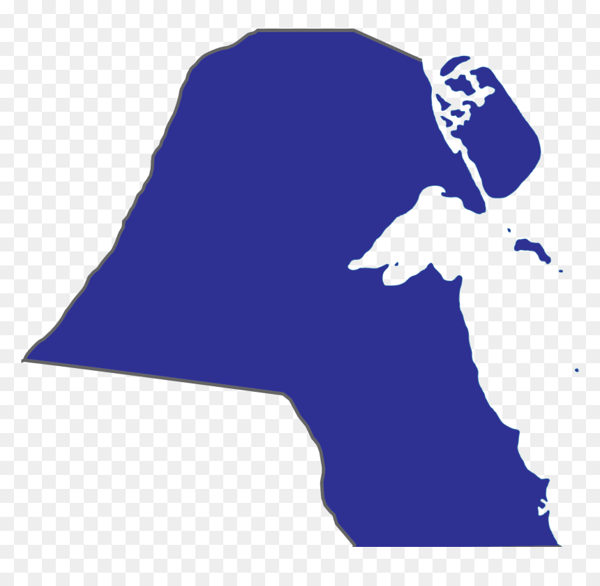 Kuwait Flag Map, HD Png Download - underwater bubbles png