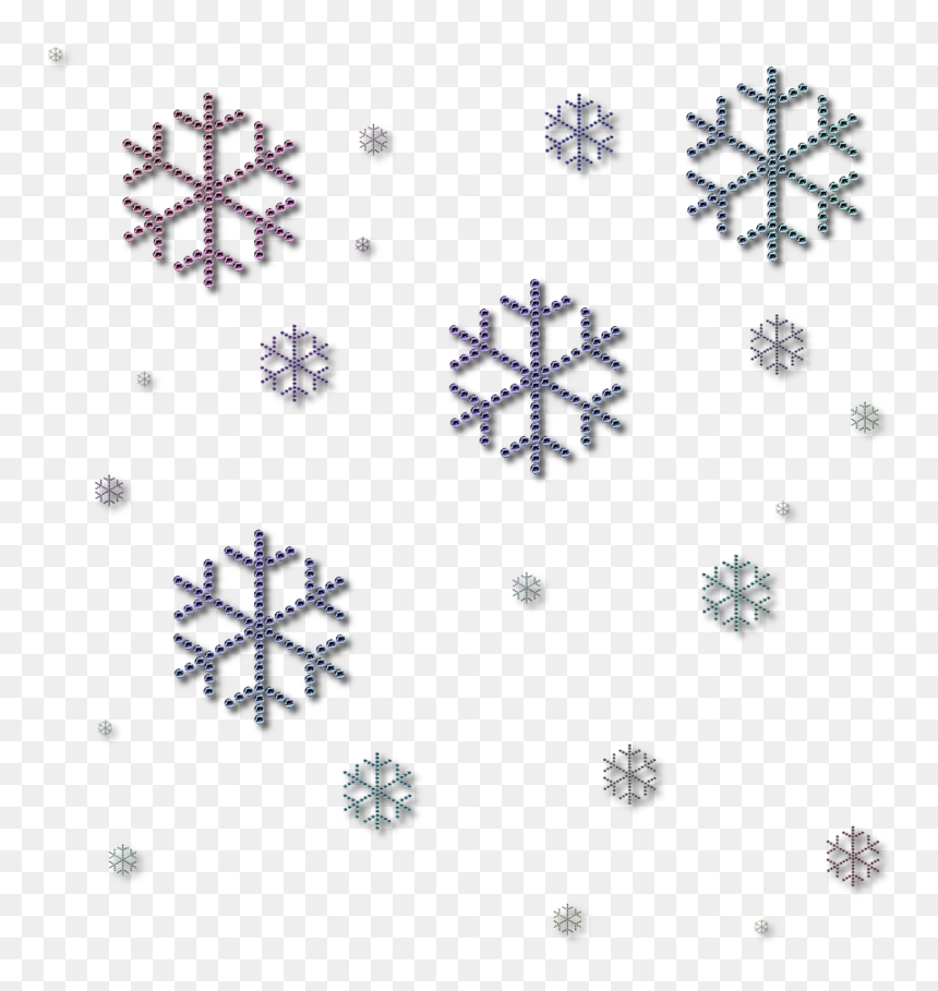 Transparent Snowflake Free, HD Png Download - snowflake border png
