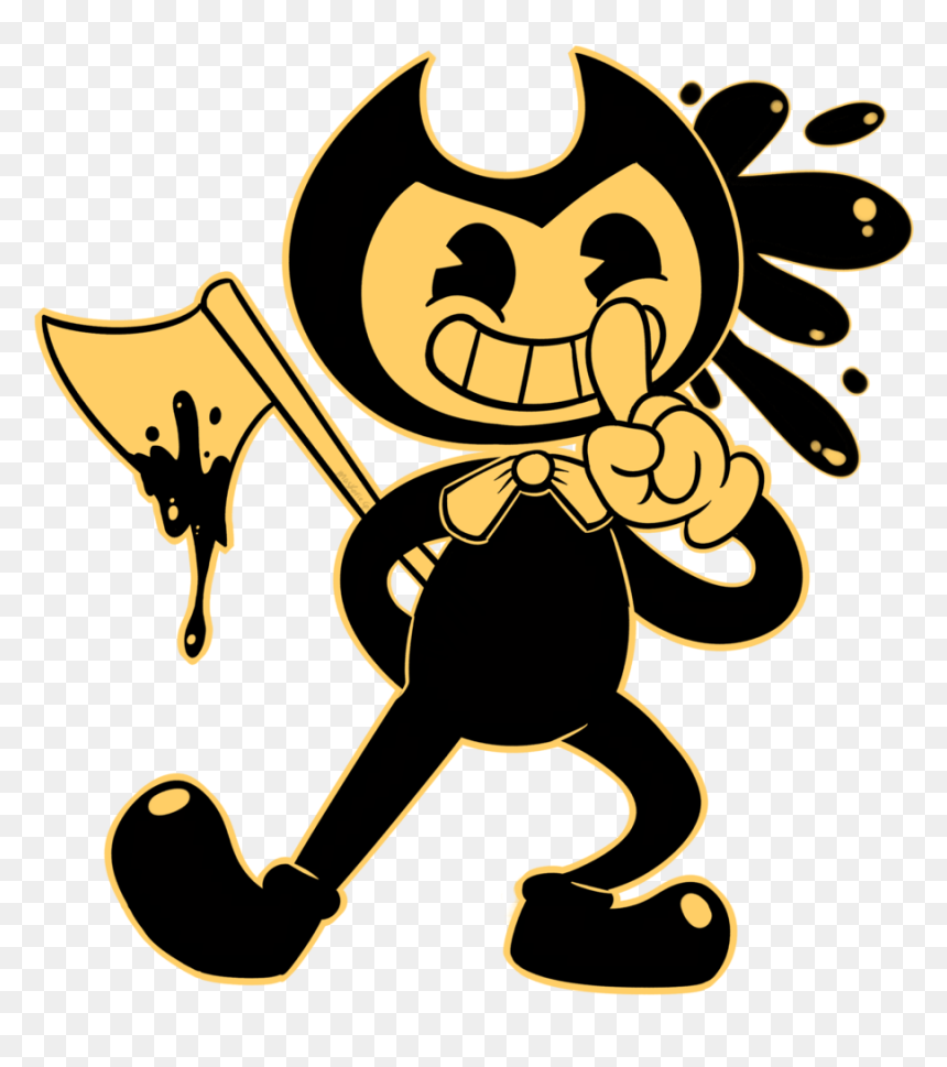 Bendy With An Axe, HD Png Download - bendy png