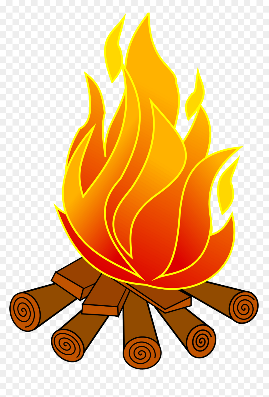Clipart Campfire, HD Png Download - bonfire png