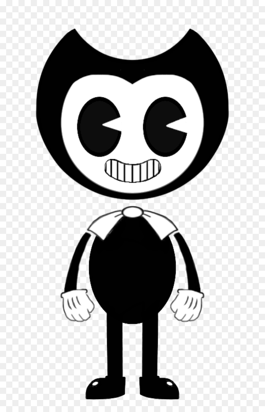 Bendy And The Ink Machine Bendy Black, HD Png Download - bendy png