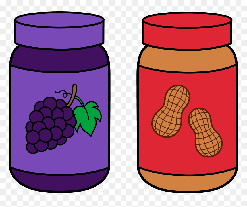Peanut Butter And Jelly Containers, HD Png Download - peanut butter png