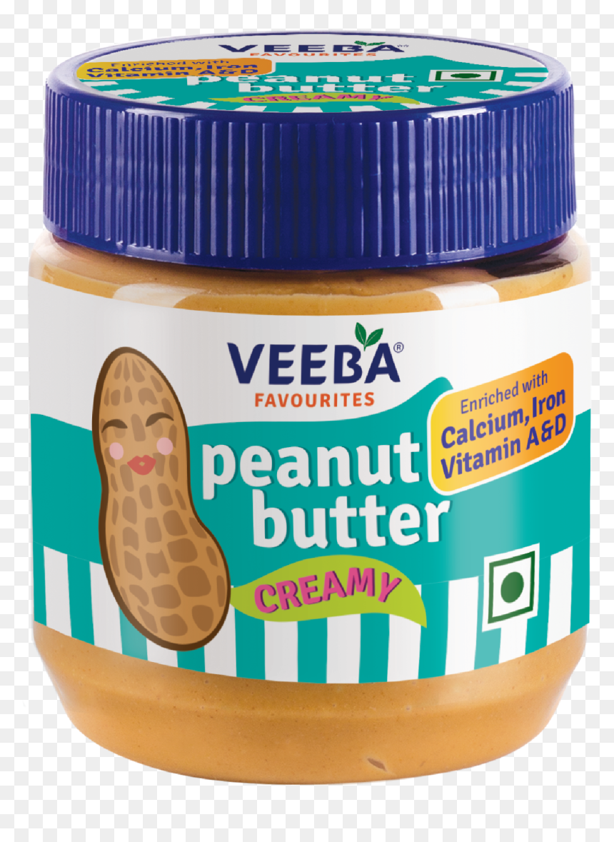 Veeba Peanut Butter Creamy 1kg, HD Png Download - peanut butter png