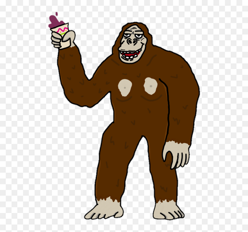 Drawing, HD Png Download - king kong png