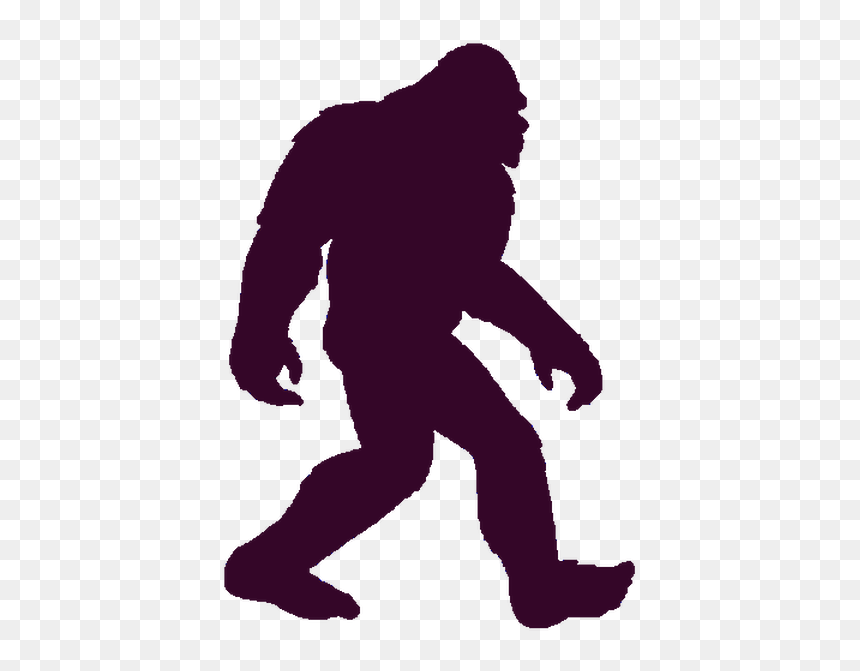 Bigfoot Black And White, HD Png Download - bigfoot png