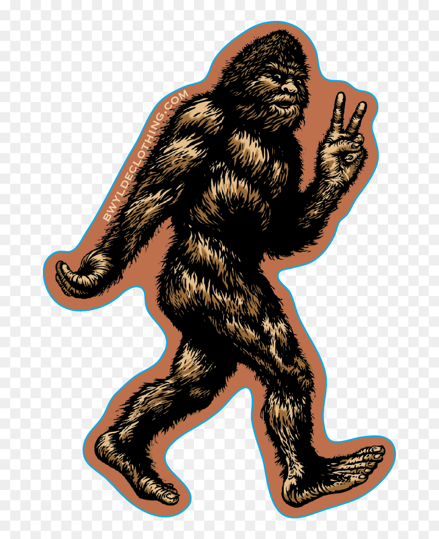 Bigfoot Sticker, HD Png Download - bigfoot png
