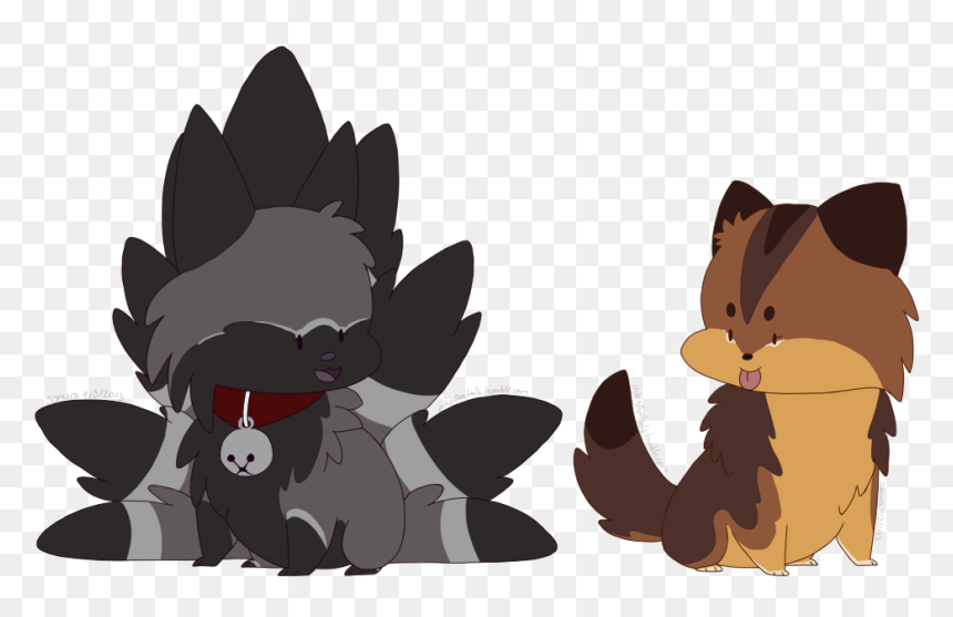 Cute Kitsune, HD Png Download - werewolf png