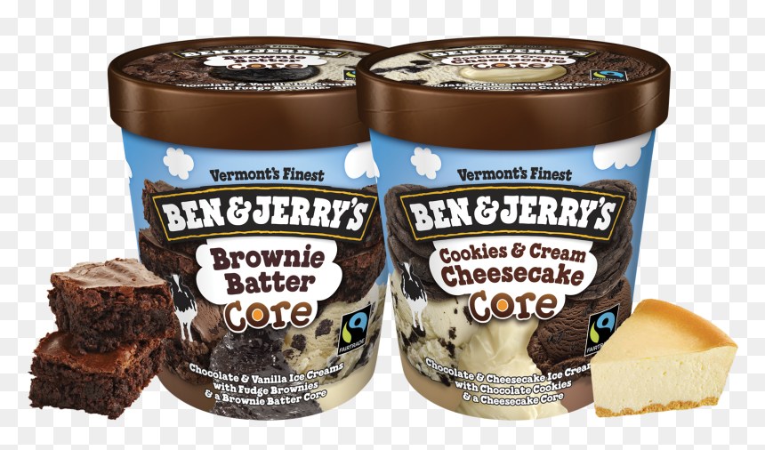 Ben And Jerry's Ice Cream, HD Png Download - peanut butter png
