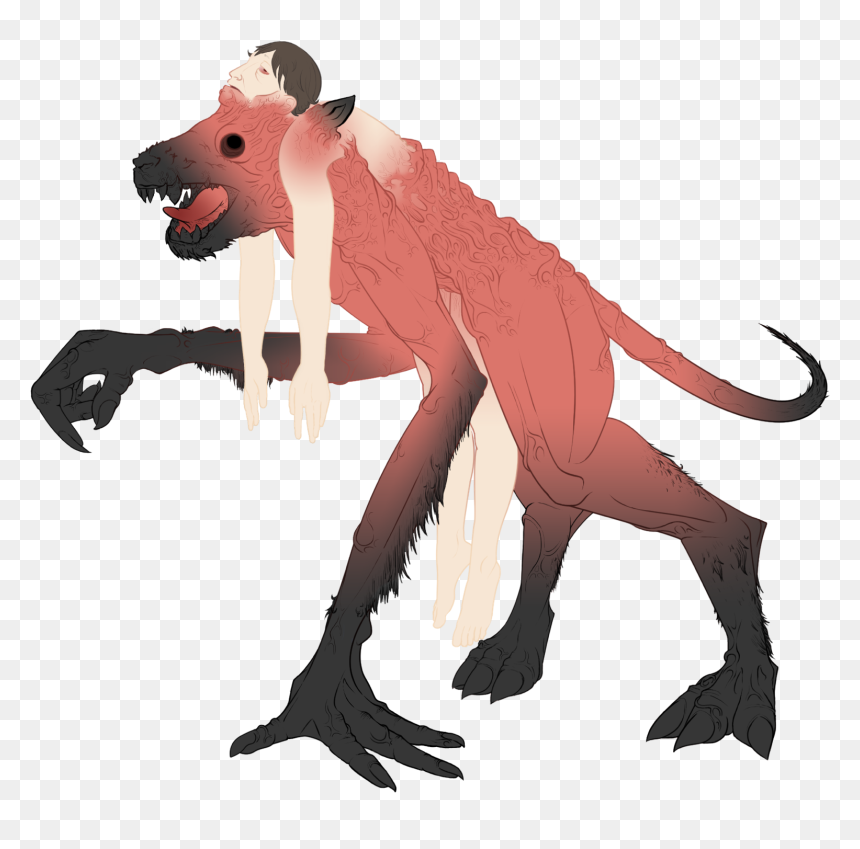 Illustration, HD Png Download - werewolf png