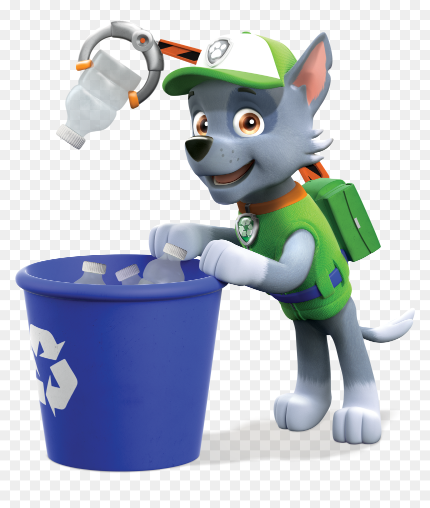 Paw Patrol Rocky Recycling, HD Png Download - rubble png