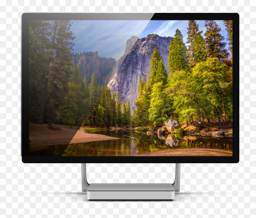 Microsoft Surface Mockup Free, HD Png Download - cliff png