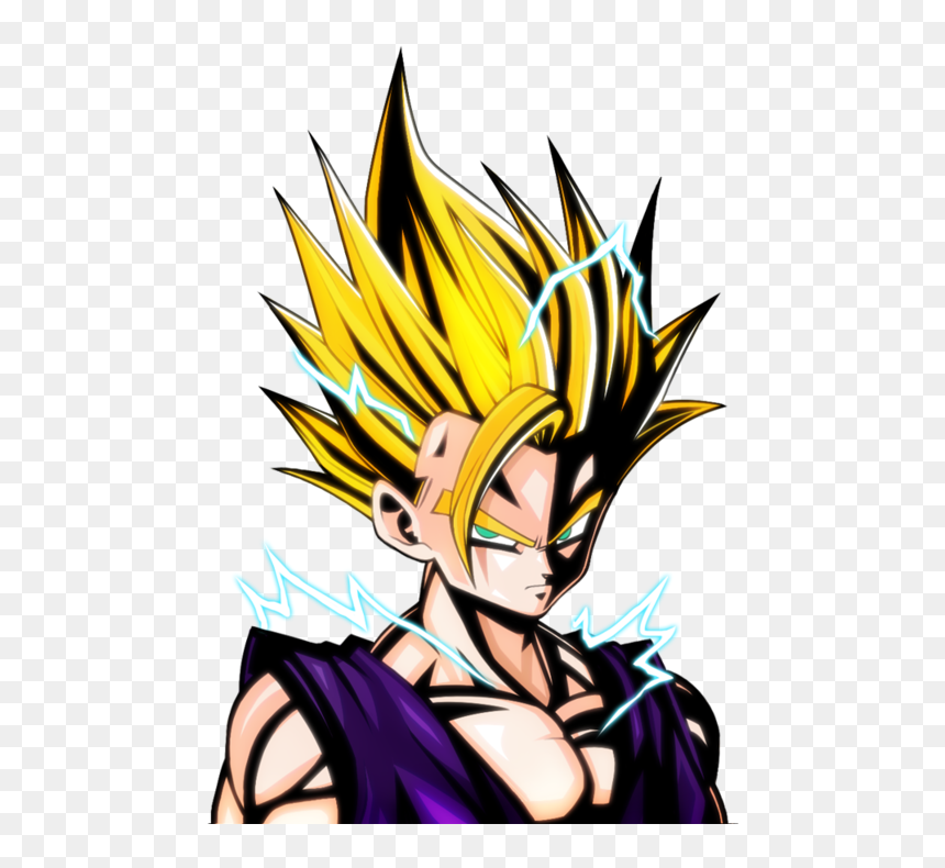Gohan Super Saiyan Phone Case, HD Png Download - super saiyan png