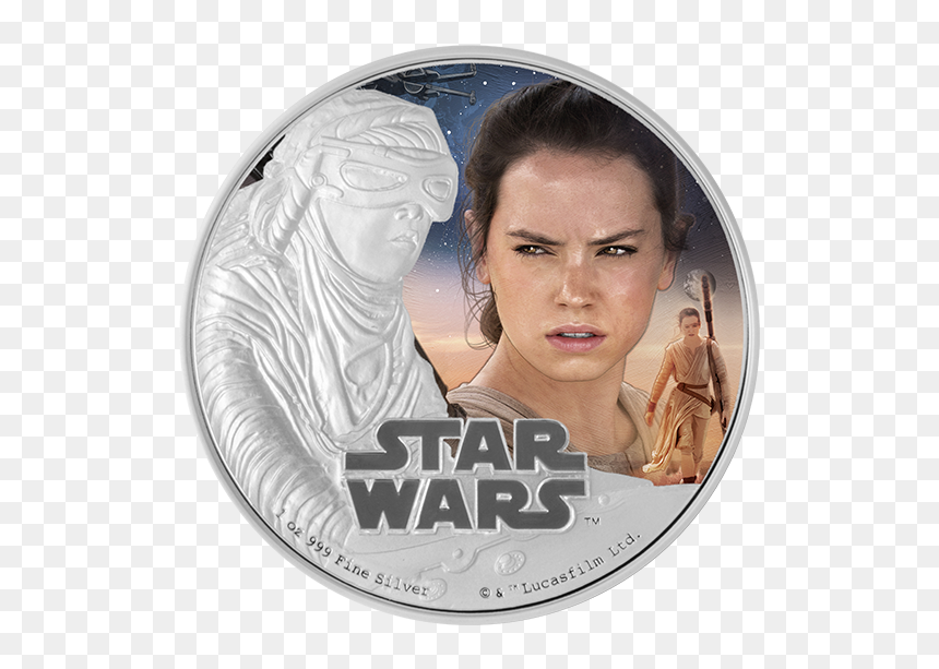 Star Wars Rey Coin, HD Png Download - rey png