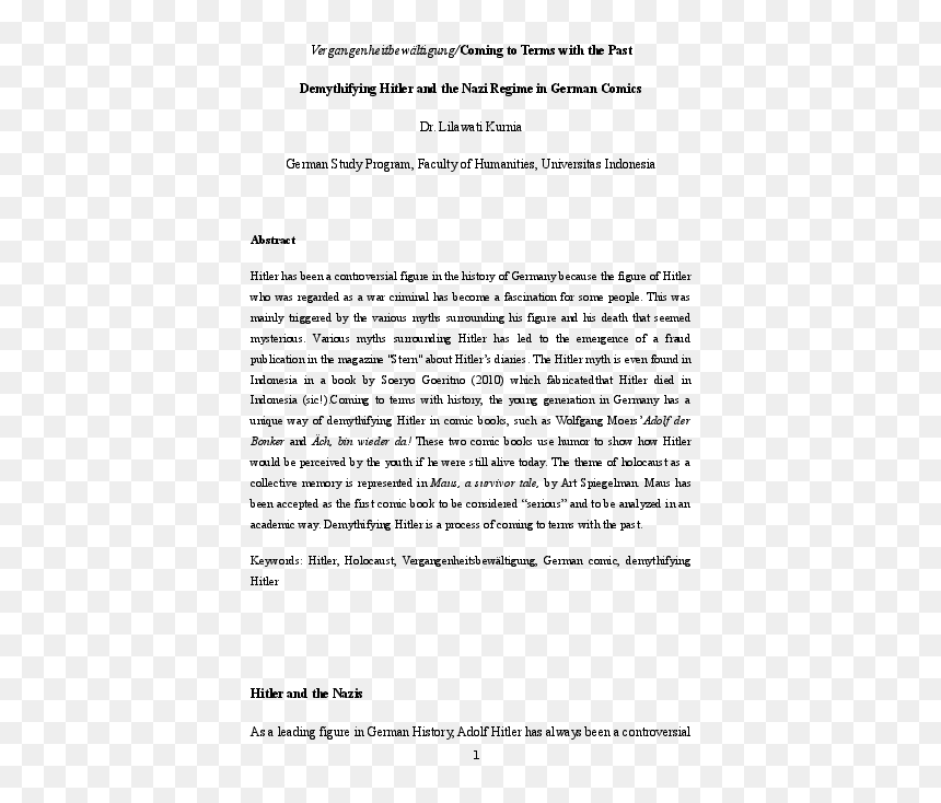 English As A Medium Of Instruction Pdf, HD Png Download - hitler mustache png