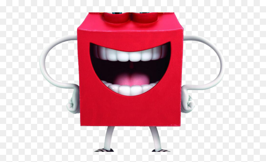 Happy Meal Mascot, HD Png Download - hitler mustache png