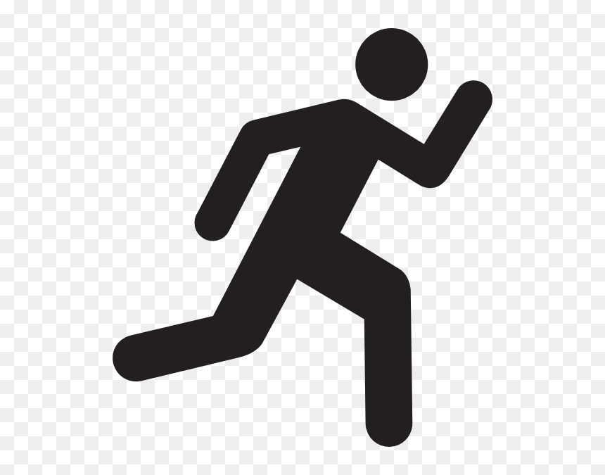 Person Running Clipart, HD Png Download - runner png