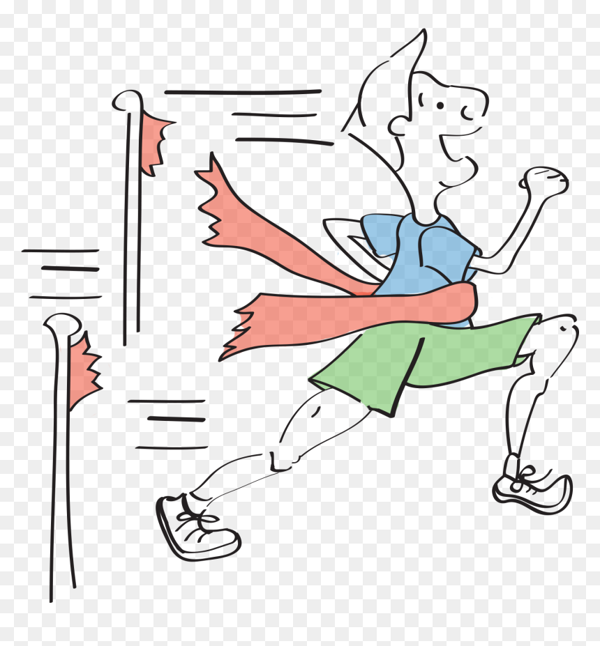 Illustration, HD Png Download - runner png