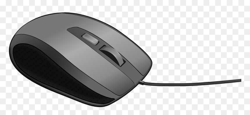 Mouse De La Pc, HD Png Download - computer clipart png