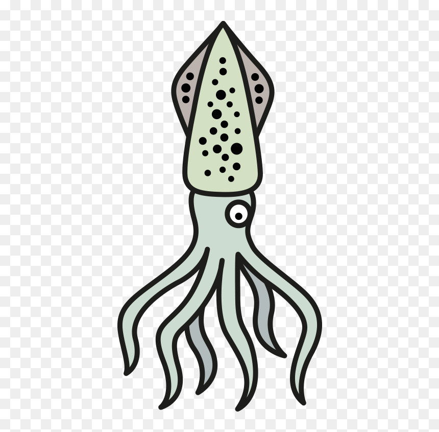 Illustration, HD Png Download - squid png