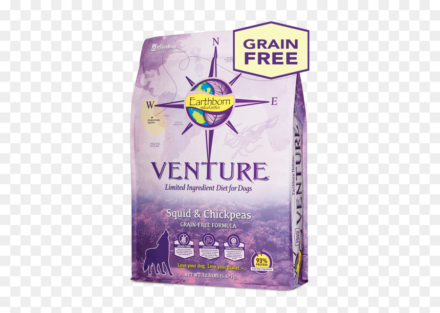 Earthborn Venture Dog Food, HD Png Download - squid png