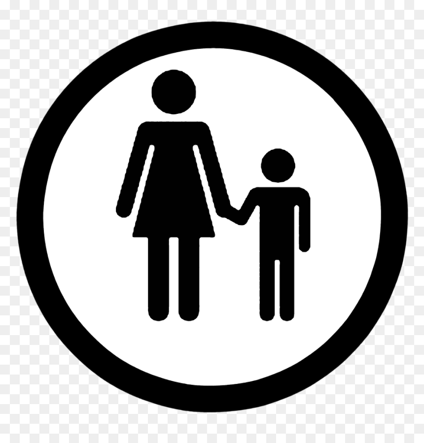Transparent Mom And Daughter Clipart - Oklahoma City Housing Authority, HD Png Download - son png
