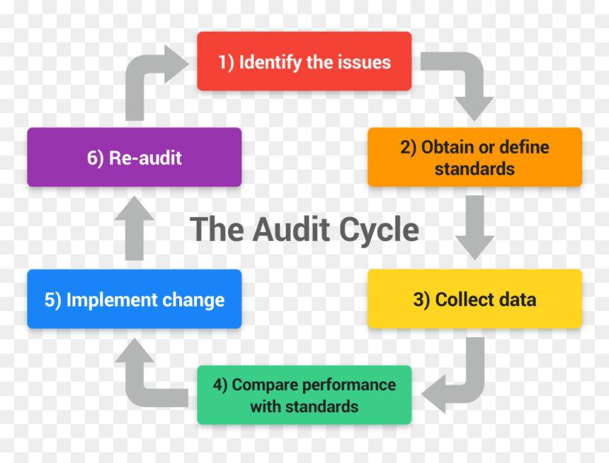Ed Audit Cycle - Clinical Audit, HD Png Download - audit png