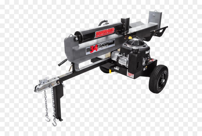Swisher Lsrb11534 34 Ton - Swisher Log Splitter, HD Png Download - swisher png