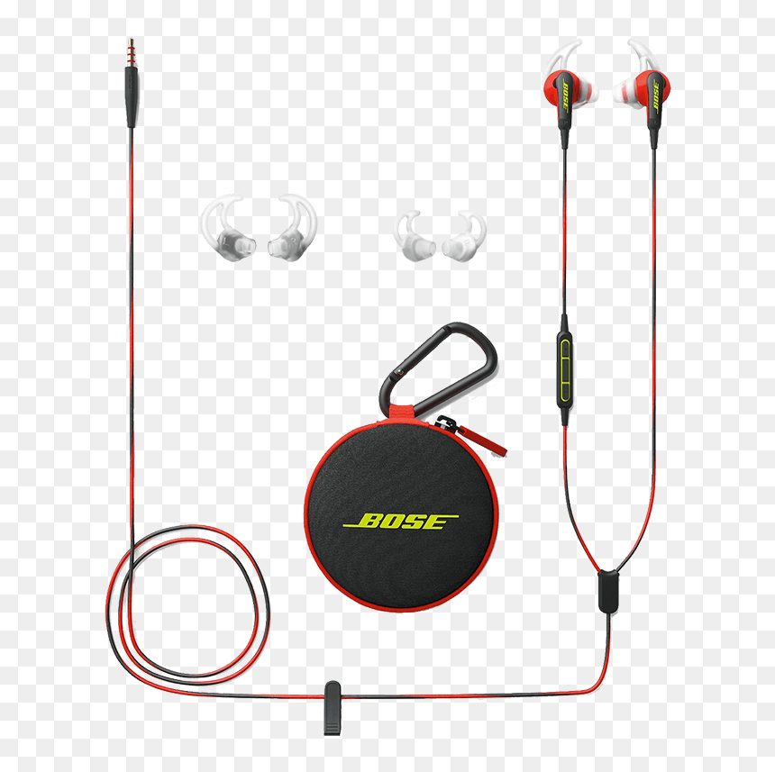Bose Bose Soundsport - Bose Soundsport In Ear Headphones Red, HD Png Download - bose png