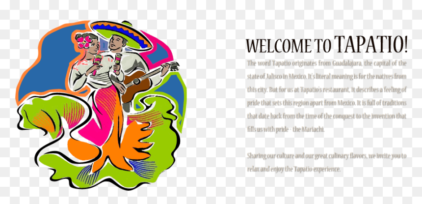 Dinner Clipart Family Mexican - Graphic Design, HD Png Download - tapatio png