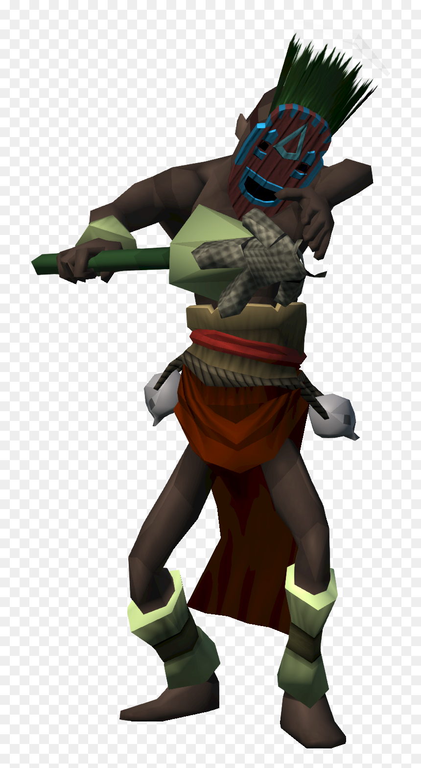 Witch Doctor .png, Transparent Png - runescape gnome png