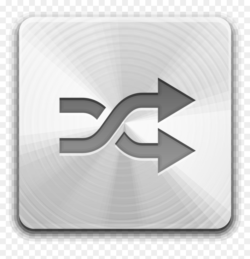 Emblem, HD Png Download - shuffle icon png