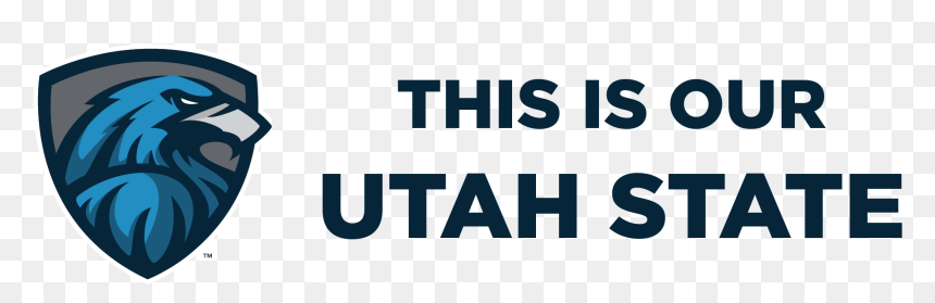 This Is Our Utah State - Human Action, HD Png Download - utah state logo png