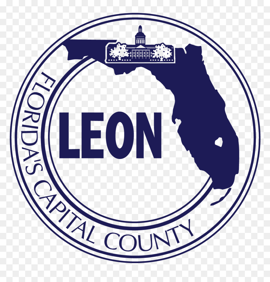 Leon County Florida Logo, HD Png Download - florida seal png