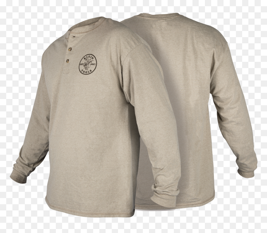 Hanes Men's Beefy-t Long-sleeve Henley, HD Png Download - hanes logo png