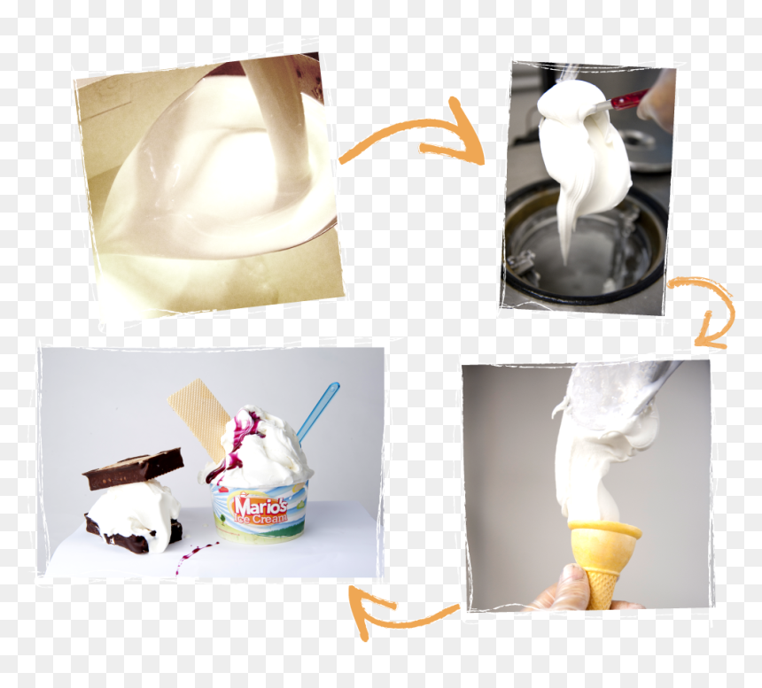 Illustration Of Italian Gelato Being Made In Northampton - Gelato, HD Png Download - ice mario png