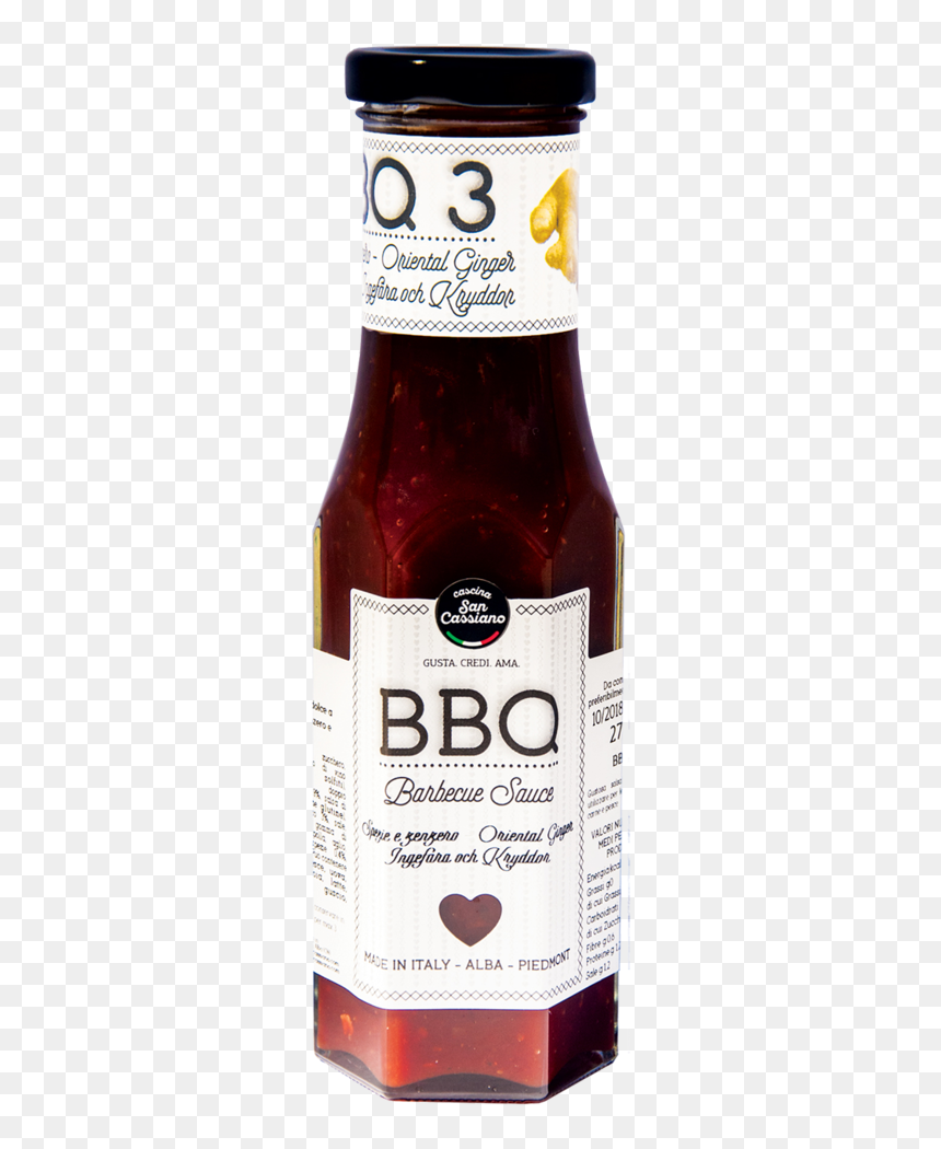 Glass Bottle, HD Png Download - bbq sauce png