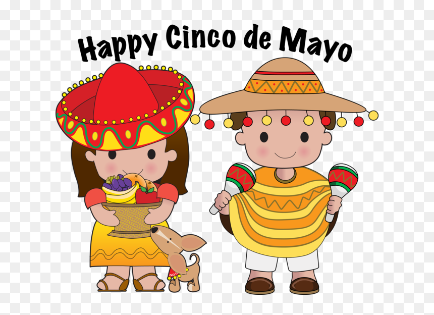 Cinco De Mayo Clipart Free, HD Png Download - happy cinco de mayo png