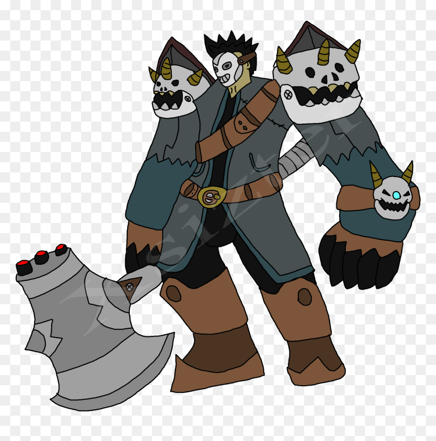 Cartoon Reinhardt, HD Png Download - sombra cute spray png