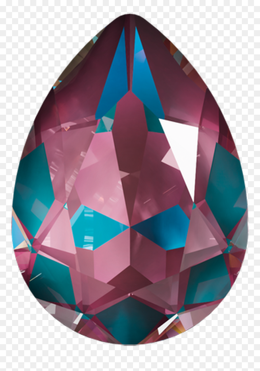 4320 Mm 14,0x 10,0 Crystal Burgundy D - Swarovski 4320 Burgundy Delite, HD Png Download - fancy shapes png