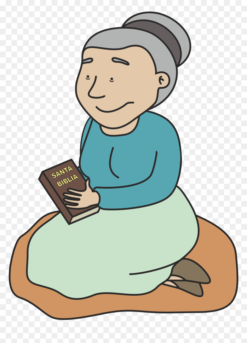 Abuela Orando Animado, Hd Png Download , Png Download - Abuela Orando, Transparent Png - orando png