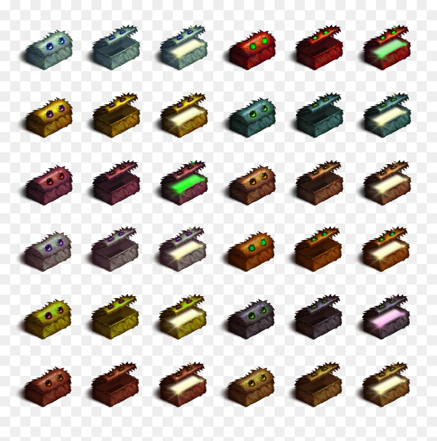 Aom2 - Chocolate, HD Png Download - treasure chest icon png