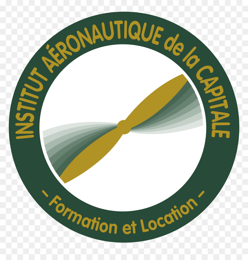 Institut Aeronautique De La Capitale Logo Png Transparent - Circle, Png Download - orando png