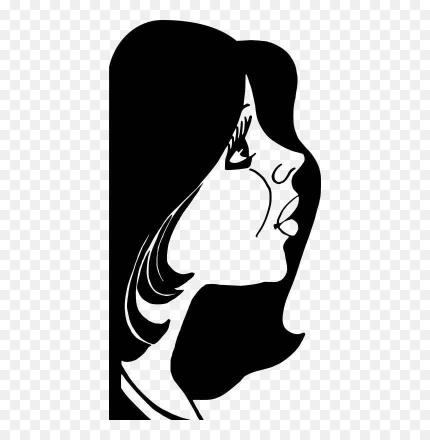 Girl - Girly Pic For Profile Certoon, HD Png Download - woman profile png
