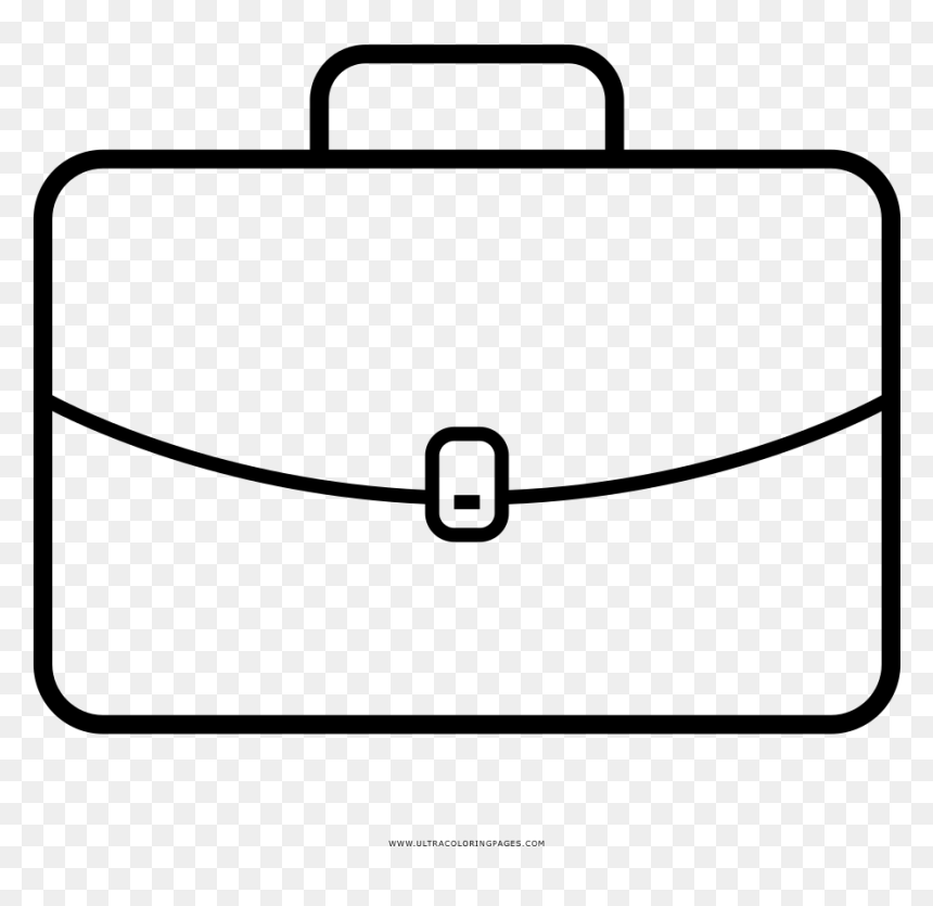 Dibujo De Maletn Para Colorear - Drawing, HD Png Download - maletin doctora juguetes png