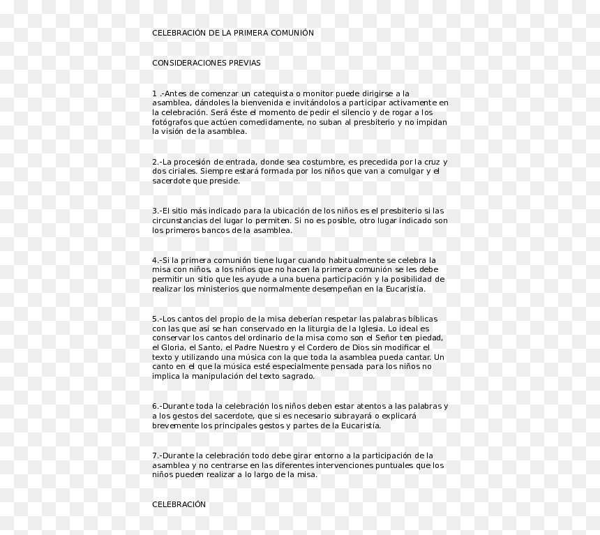 Document, HD Png Download - eucaristia primera comunion png